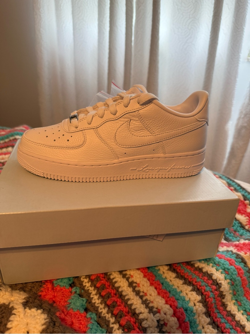 Nike Air Force 1’s “ I Love You Forever, by Drake” NWT